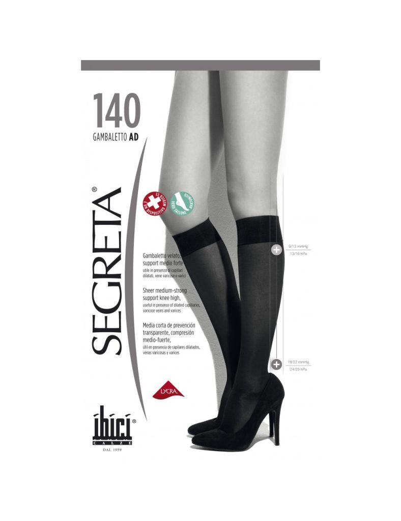 Medias Gambaletto 140 con Compresión 18/22 mmHg IBICI